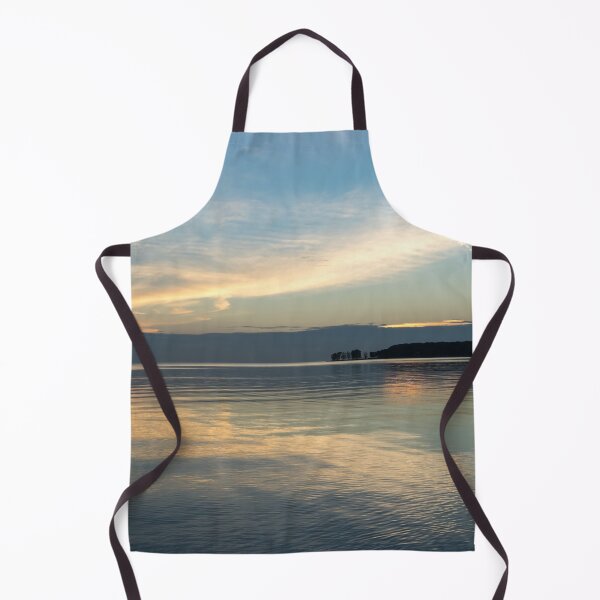 Item preview, Silky Layers and Patterns - Obscured Sunset at Lorraine Bay Lake Erie North Shore designed and sold by Georgia Mizuleva.