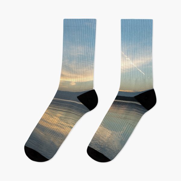 Item preview, Silky Layers and Patterns - Obscured Sunset at Lorraine Bay Lake Erie North Shore designed and sold by Georgia Mizuleva.