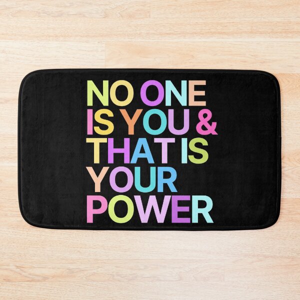 Item preview, No One Is You And That Is Your Power - Inspirational designed and sold by SunfullyYours.