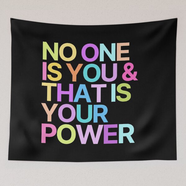 Item preview, No One Is You And That Is Your Power - Inspirational designed and sold by SunfullyYours.