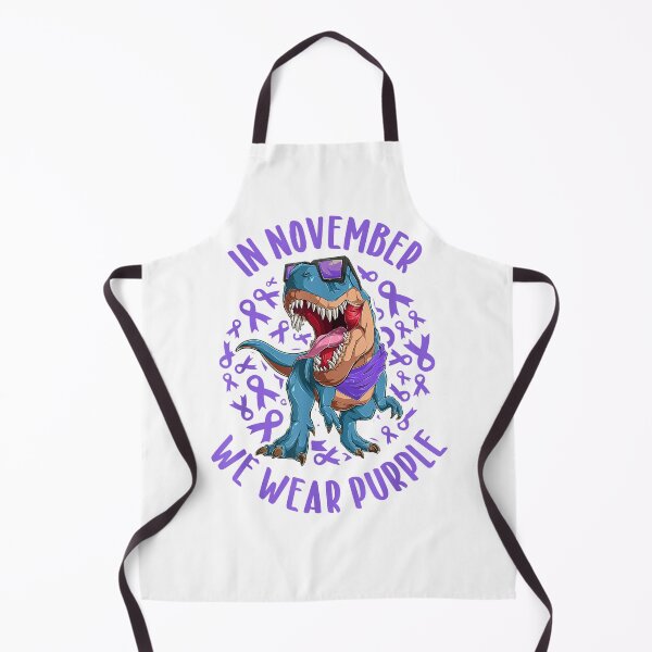 Item preview, In November We Wear Purple Epilepsy Awareness Trex Dino Kids designed and sold by theDlab.