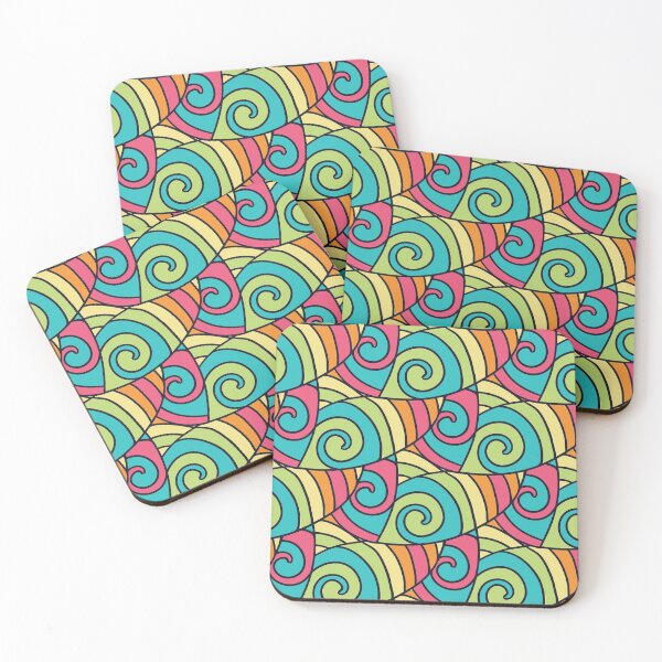Item preview, abstract doodle pattern designed and sold by thesenseii.