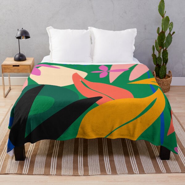 Item preview, Funky Florals Pattern designed and sold by nouveaudecor.