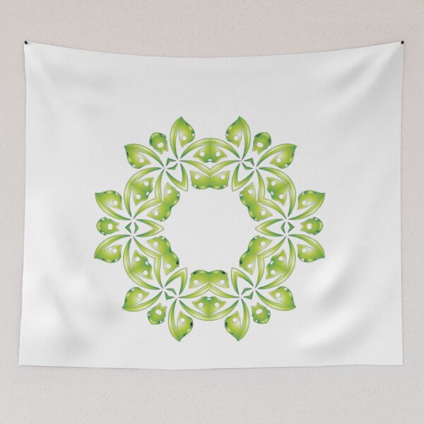 Item preview, green flower designed and sold by Billlogan.
