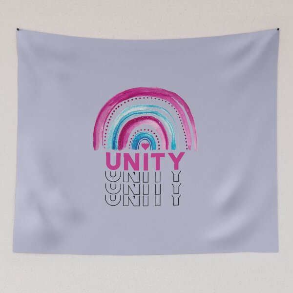 Item preview, Unity, Diversity, Make Your Mark And See Where It Takes You Rainbow Dot designed and sold by DiensDesign.