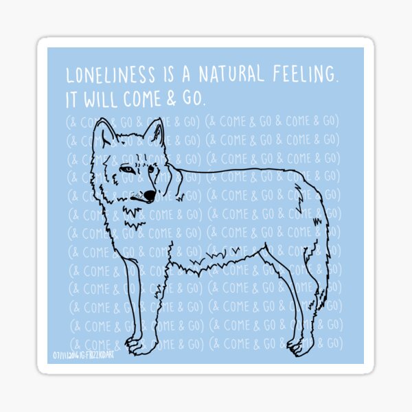 Item preview, Loneliness designed and sold by thefrizzkid.