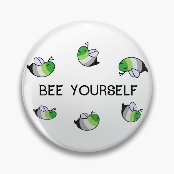Artikelvorschau, Aro Bee Yourself Aromantischer Stolz entworfen und verkauft von M-L-Creations.