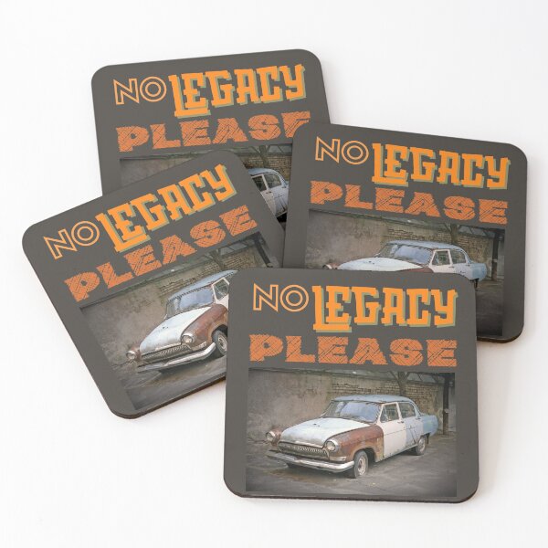 Item preview, No Legacy Please Old Car designed and sold by trendingatees.
