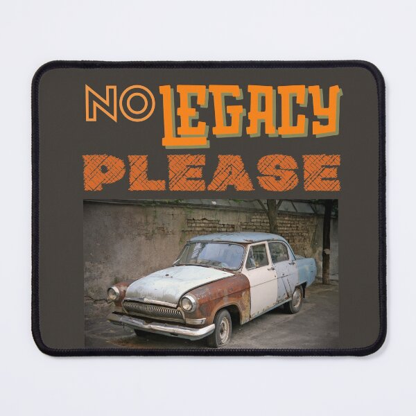Item preview, No Legacy Please Old Car designed and sold by trendingatees.