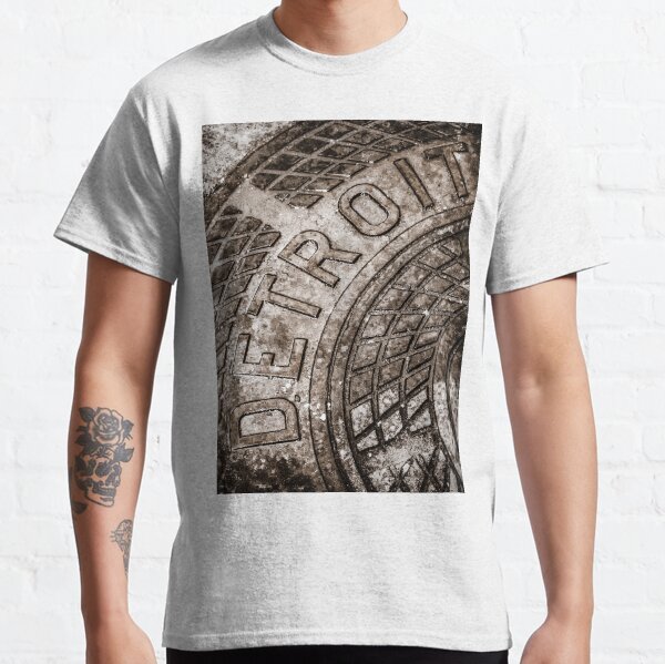 Detroit Manhole Cover Classic T-Shirt
