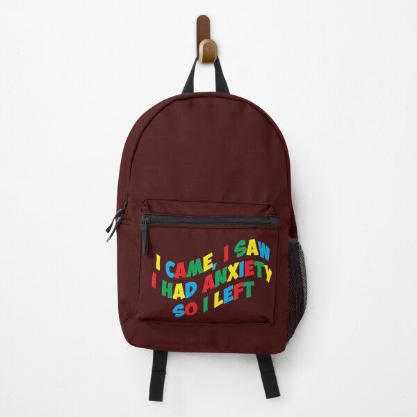 Item preview, I Came I Saw I Had Anxiety So I Left - Colorful quotes - LGBT Friendly designed and sold by Recti.