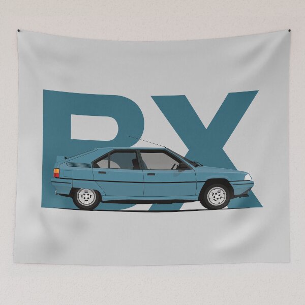 Item preview, Blue BX - side view - text designed and sold by knappidesign.