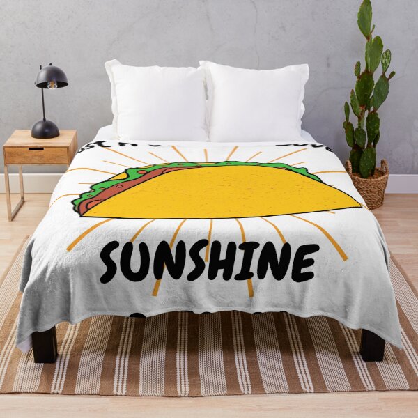 Item preview, Just a girl who loves sunshine and tacos designed and sold by player-502.