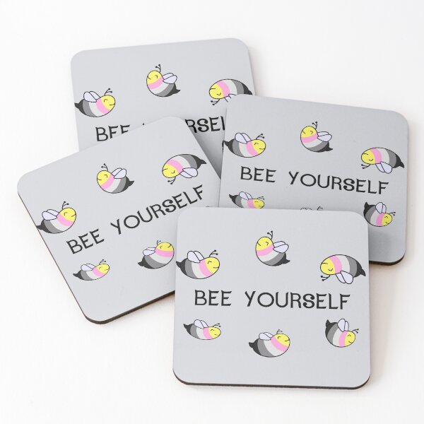 Item preview, Queerplatonic Pride Bee Yourself designed and sold by M-L-Creations.
