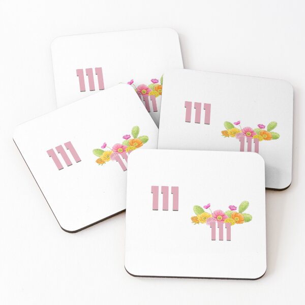 Item preview,  ANGEL NUMBER  111   PINK FLOWERS "PACK" designed and sold by RetroPlaceee.
