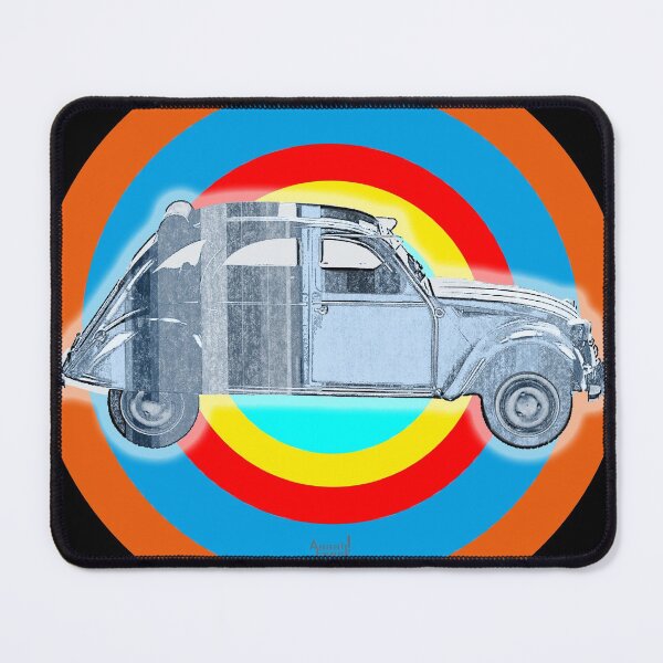 Item preview, Citroen 2CV on target designed and sold by Aaaah Eeeek  Studio.
