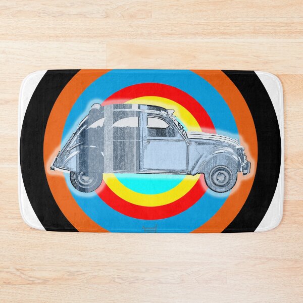 Item preview, Citroen 2CV on target designed and sold by Aaaah Eeeek  Studio.