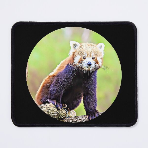 Item preview, Red Panda Portrait designed and sold by RevolutionInPaint.