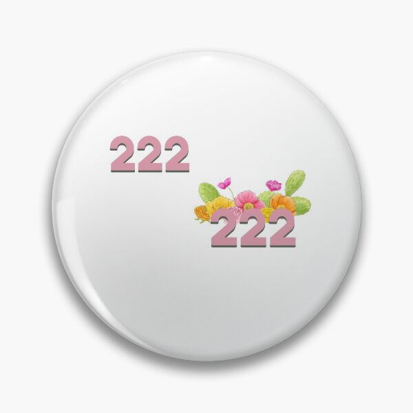 Item preview,   ANGEL NUMBER 222 PINK FLOWERS "PACK" designed and sold by RetroPlaceee.