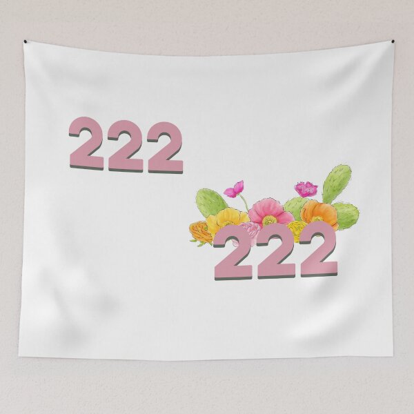 Item preview,   ANGEL NUMBER 222 PINK FLOWERS "PACK" designed and sold by RetroPlaceee.