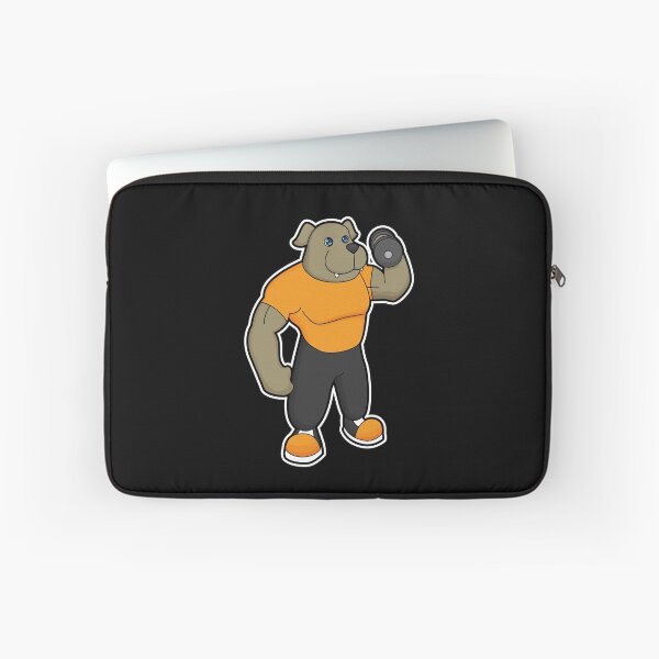 Item preview, Dog Bodybuilder Dumbbell Bodybuilding designed and sold by Snabdesign84.