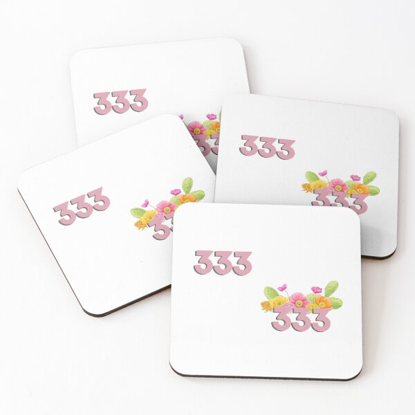 Item preview,   ANGEL NUMBER  333 PINK FLOWERS "PACK" designed and sold by RetroPlaceee.