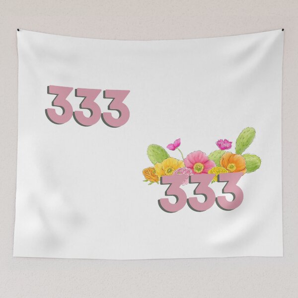 Item preview,   ANGEL NUMBER  333 PINK FLOWERS "PACK" designed and sold by RetroPlaceee.