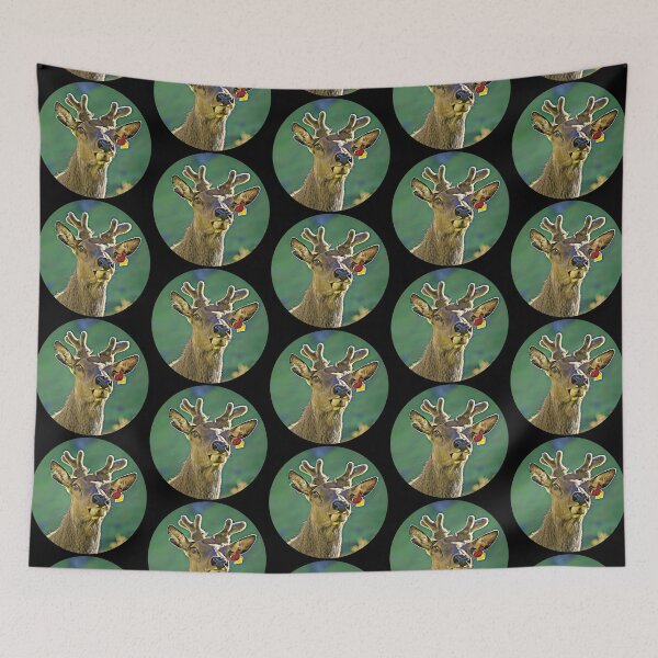 Item preview, Reindeer Portrait designed and sold by RevolutionInPaint.