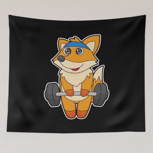 Item preview, Fox Bodybuilder Barbell Bodybuilding designed and sold by Snabdesign84.