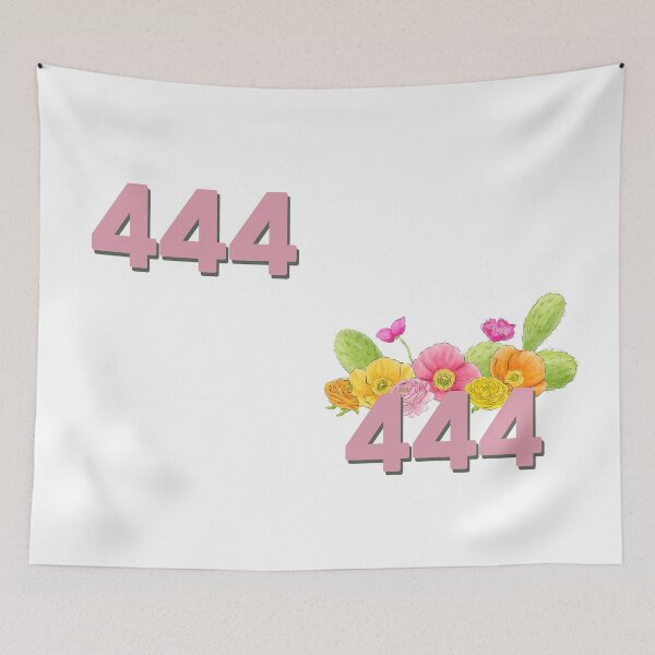 Item preview,  ANGEL NUMBER  444  PINK FLOWERS "PACK" designed and sold by RetroPlaceee.