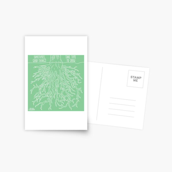 Grow Postcard