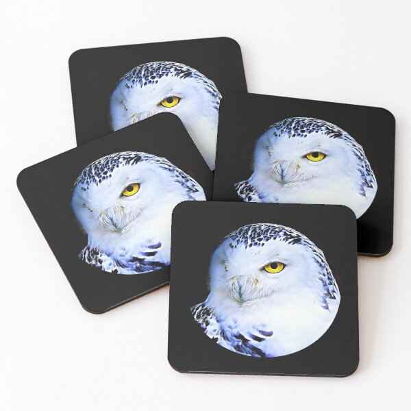 Item preview, Snowy Owl Portrait designed and sold by RevolutionInPaint.
