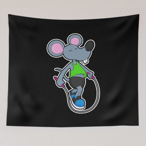 Item preview, Mouse Skipping rope Jump rope Fitness designed and sold by Snabdesign84.