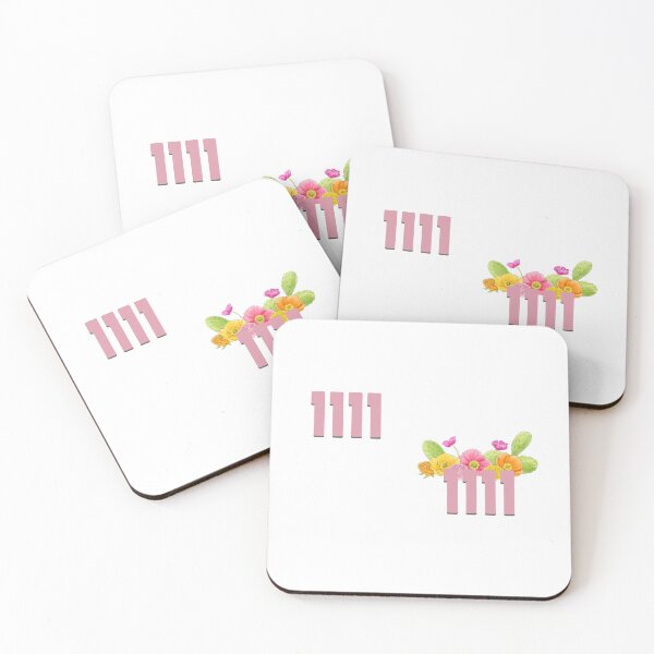 Item preview,  ANGEL NUMBER 1111 PINK FLOWERS "PACK" designed and sold by RetroPlaceee.