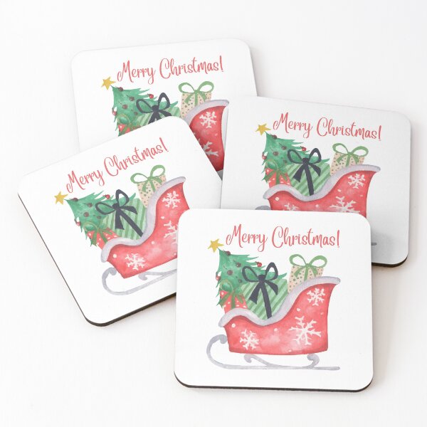 Item preview, Merry Christmas! Figure Skating with Gifts and Christmas Tree designed and sold by fowons.
