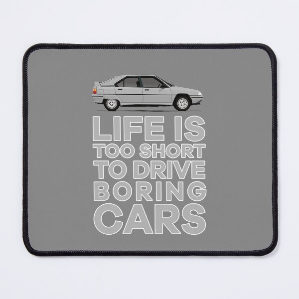 Item preview, Life is too short to drive boring cars - BX - red - sw designed and sold by knappidesign.