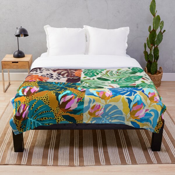 Item preview, Tropical vibes patches pattern designed and sold by PF-creations.