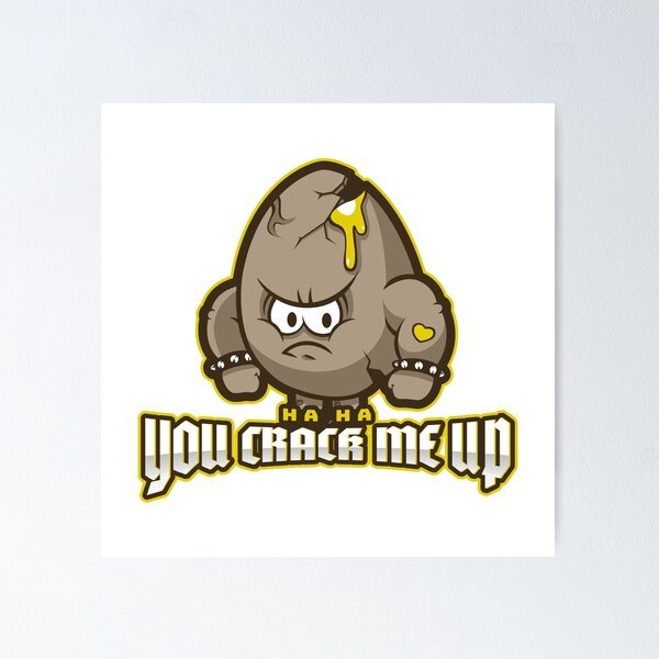 You Crack Me Up Funny Egg Yolk Cute Omelet Chicken' Men's Tri