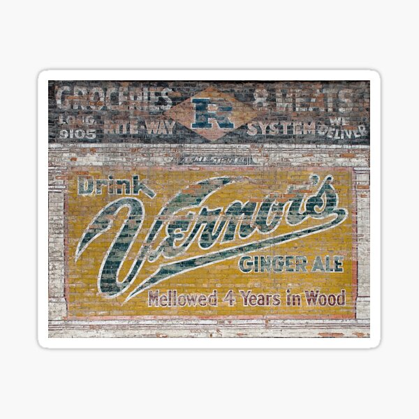 Vernors Ghost Sign Sticker