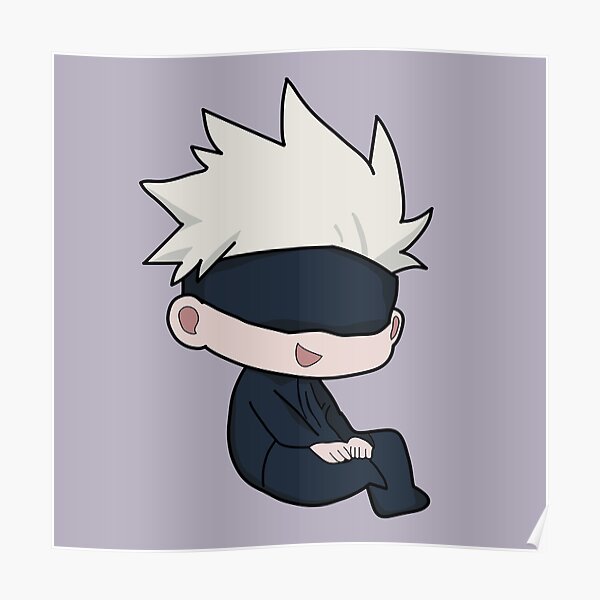 "Satoru Gojo" Poster for Sale by ThePlum-Palette | Redbubble
