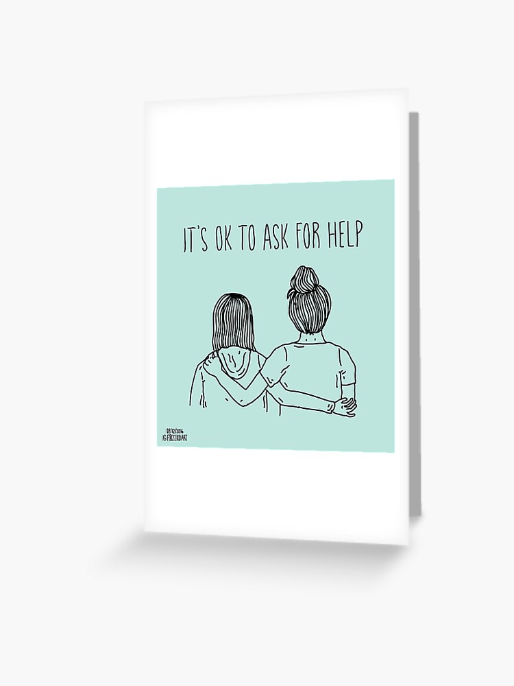 It’s ok fish | Greeting Card