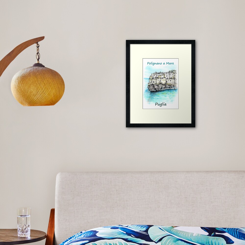 Item preview, Framed Art Print designed and sold by matteo-sketcher.