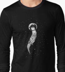 Drifting in Otter Space (best for color) Long Sleeve T-Shirt