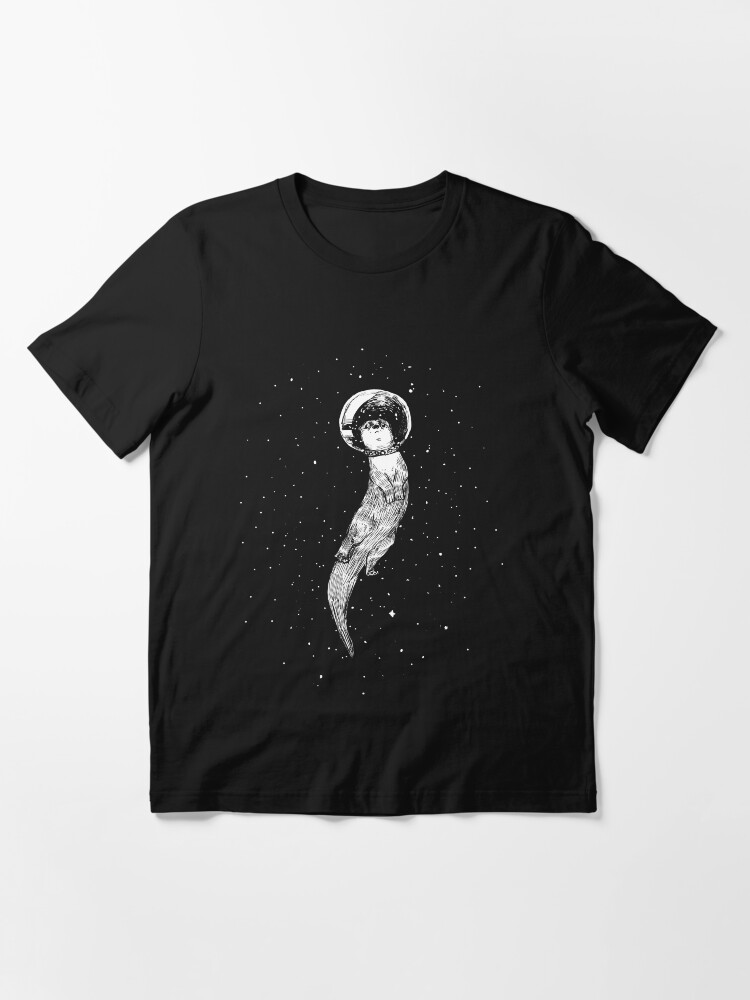Alternate view of Drifting in Otter Space (best for color) Essential T-Shirt