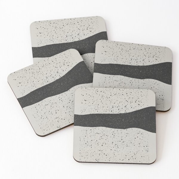 Item preview, Boho Abstract Shapes in Black and Tan designed and sold by kasamor.