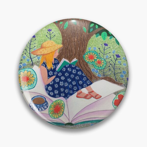 Item preview, A Quiet Spot To Read ~ Magical Book Illustration  designed and sold by Emma Carpenter.