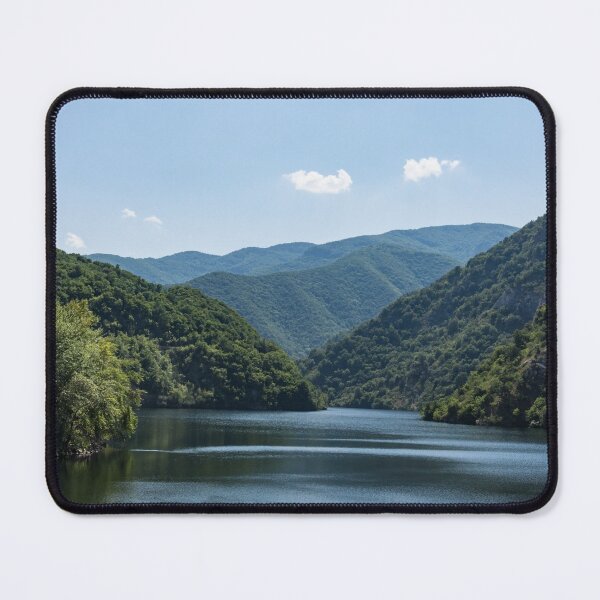 Item preview, Gentle Breeze - Mountain Lake Ruffled by the Wind designed and sold by Georgia Mizuleva.