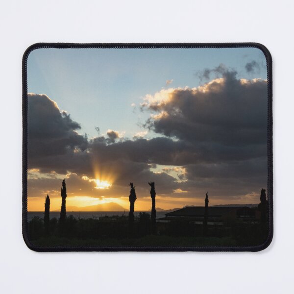 Item preview, Cypress Sunset - a Very Italian Moment on the Coast of Herculaneum designed and sold by Georgia Mizuleva.