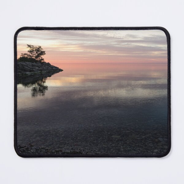 Item preview, Silky Morning on the Lake - Pink and Purple Serenity designed and sold by Georgia Mizuleva.