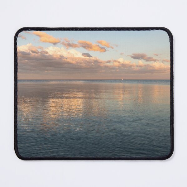 Item preview, Sailing at Sunset - Little Pink Yacht at the Horizon designed and sold by Georgia Mizuleva.